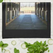 Kentucky View aus dem Barn Geschirrtuch (Gefaltet)