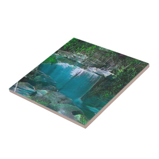 Kentucky Waterfall Keramik Tile 4.25 x 4.25 Fliese (Seite)