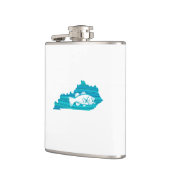 Kentucky Wave Fishing Flachmann (Links)