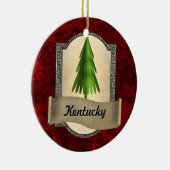 Kentucky-Weihnachtsverzierung Keramik Ornament (Rechts)