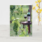 Kentucky Weinkarte Karte (Gelbe Blume)