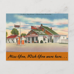 Kentucky, Ye Olde Dog House, Horse Cave Postkarte