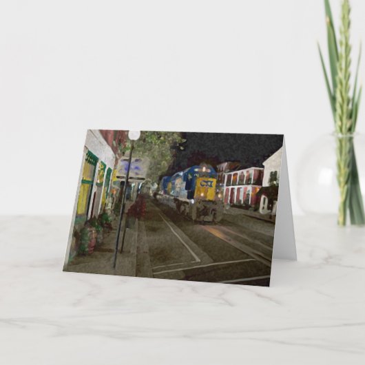 Kentucky-Zug Karte (Vorderseite)