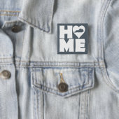 Kentucky Zuhause Heart Staat Button Abzeichen Butt (Beispiel)