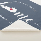 Kentucky Zuhause Staaten Personalisiert Sherpadecke (3/4)