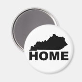 Kentucky Zuhause weg vom Staat Kühlschrankmagnet (Vorderseite/Rückseite)