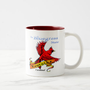 Kentuckybluegrass-Staats-Kardinal Zweifarbige Tasse