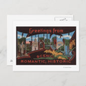 KentuckyGroße BuchstabenszenenKentucky 2 Postkarte (Vorne/Hinten)