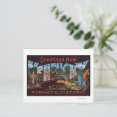 KentuckyGroße BuchstabenszenenKentucky 2 Postkarte (Stehend Vorderseite)