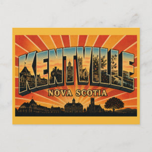 Kentville Nova Scotia Apfelhauptstadt Postkarte