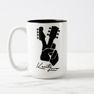Kenty Liebe-Kaffee-Tasse Zweifarbige Tasse