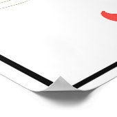 Kenwood Bicycles Art Nouveau Poster (Ecke)