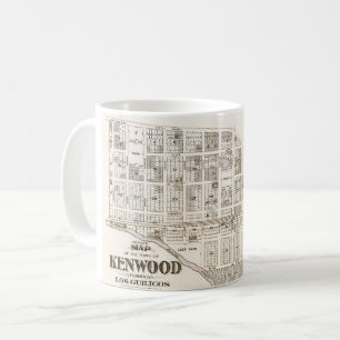 Kenwood California Karte MUG Kaffeetasse