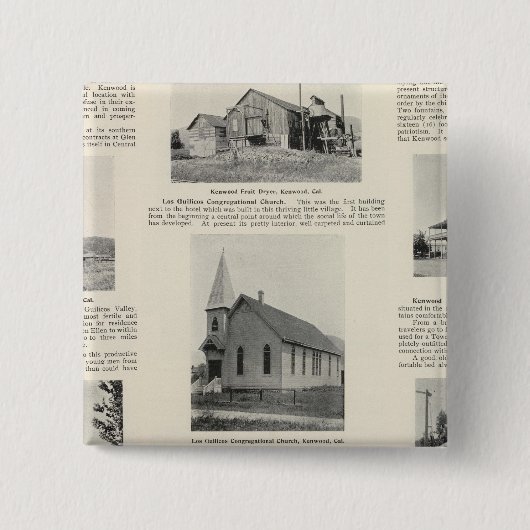 Kenwood, Kalifornien Button (Vorderseite)