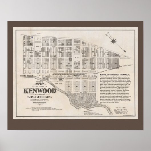Kenwood Wine Country Poster (Vorne)