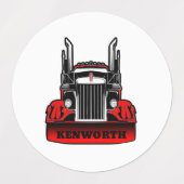 Kenworth Etiketten (Design 2)