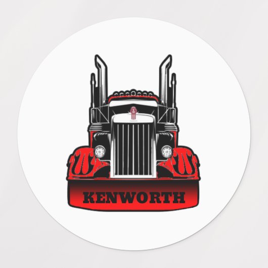 Kenworth Etiketten (Design 2)