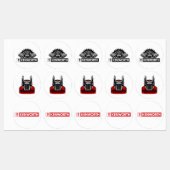 Kenworth Etiketten (Blatt)