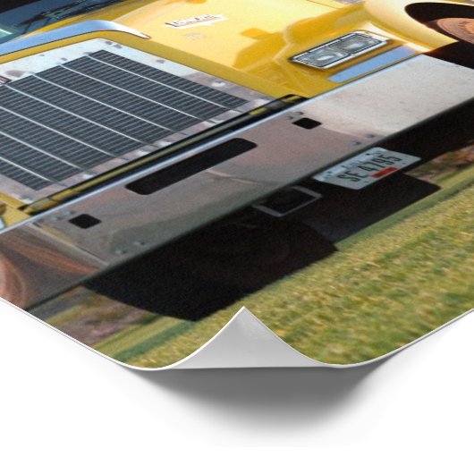 Kenworth LKW Poster (Ecke)