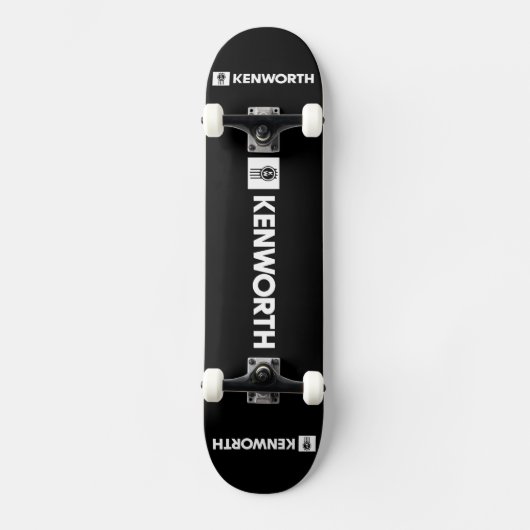 Kenworth noir  skateboard (Vorderseite)