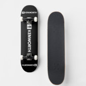Kenworth noir  skateboard (Vorne)