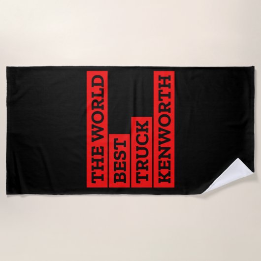 Kenworth Strandtuch (Vorderseite)