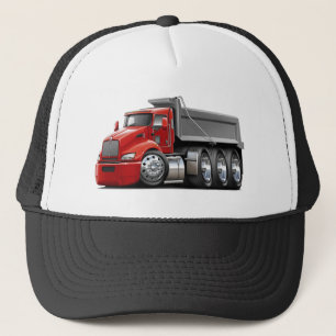 Kenworth T440 Rot-Grauer LKW Truckerkappe