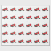 Kenworth Traktor Geschenkpapier (Flach)