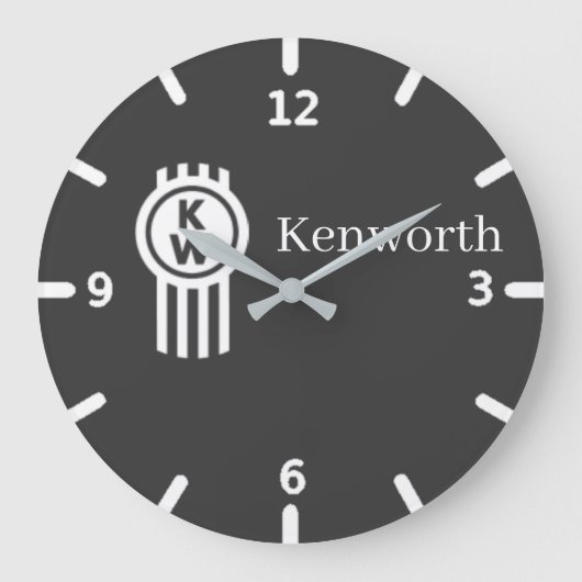 Kenworth-Uhr Große Wanduhr (Vorderseite)