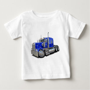 Kenworth w900 Blue Truck Baby T-shirt