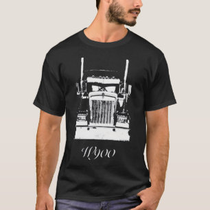 Kenworth W900 Grill View Worn Look T-Shirt