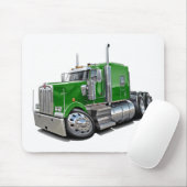 Kenworth w900 grüner LKW Mousepad (Mit Mouse)