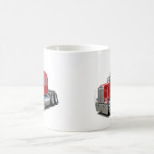 Kenworth w900 Rot-LKW Kaffeetasse (Mittel)
