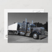 Kenworth W900A Aero #1 Postkarte (Vorne/Hinten)