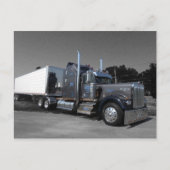 Kenworth W900A Aero #1 Postkarte (Vorderseite)
