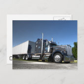 Kenworth W900A Aero #2 Postkarte (Vorne/Hinten)