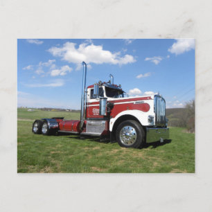 Kenworth W900A Daycab Postcard Postkarte