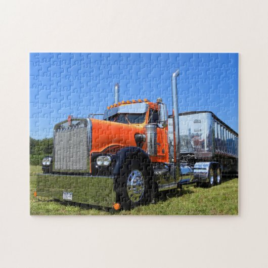 Kenworth W900A Kipper-Puzzlespiel Puzzle (Horizontal)