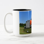Kenworth W900A Kipper-Tasse Zweifarbige Tasse (Links)