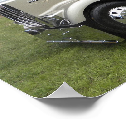 Kenworth W900L Dumper Poster (Ecke)