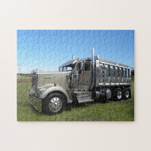 Kenworth W900L Kipper-Puzzlespiel Puzzle (Horizontal)
