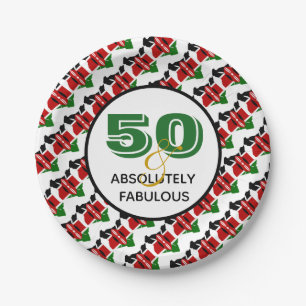 KENYA 50 & Absolut fabelhafte Feier Pappteller