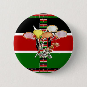 Kenya Birthday Button