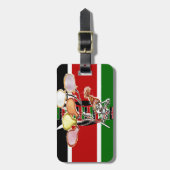 Kenya Birthday Gepäckanhänger (Vorderseite vertikal)