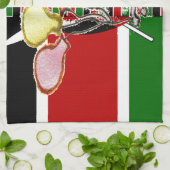 Kenya Birthday Küchentuch (Gefaltet)