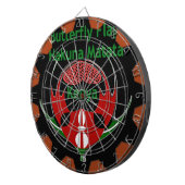 Kenya Butterfly Flag Kunst - Hakuna Matata Patriot Dartscheibe (Vorderseite rechts)