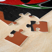 Kenya Butterfly Flag Kunst - Hakuna Matata Patriot Puzzle (Seite)