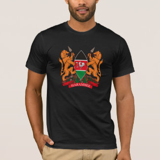 Kenya Coat of Arms T - Shirt