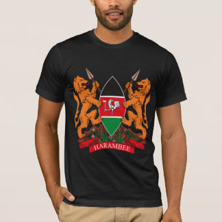 Kenya Coat of Arms T - Shirt