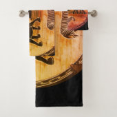 Kenya Elephants und Zebra Migration Badhandtuch Set (Insitu)